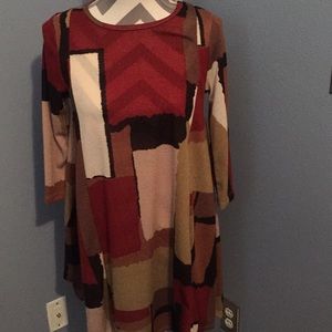 🔥🔥eloges Short dress/long shirt.NWOT Large